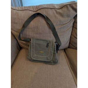 Keen Women's Utility Canvas Vintage Crossbody Messenger Bag Gray